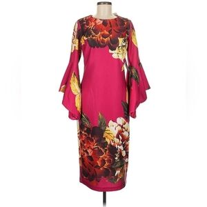 New York & Company Vibrant Pink Dress